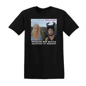 Whitney Avalon - Princess Rap Battle Maleficent Vs Daenerys Album Cover T-Shirt