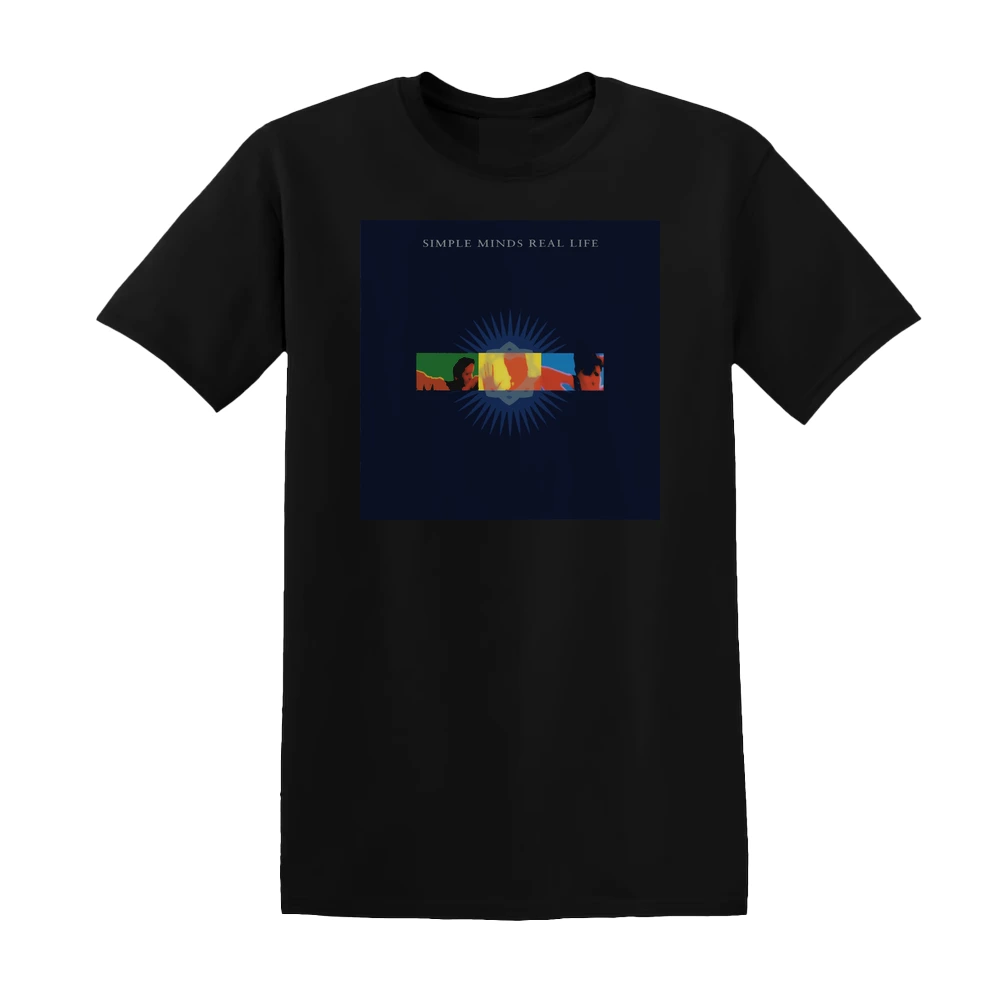 Simple Minds - Real Life Album Cover T-Shirt