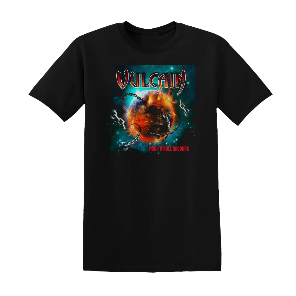 Vulcain - Rocknroll Secours Album Cover T-Shirt