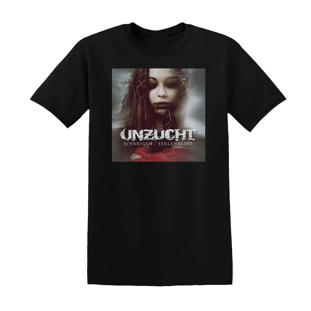 Unzucht - Schweigen Seelenblind Album Cover T-Shirt