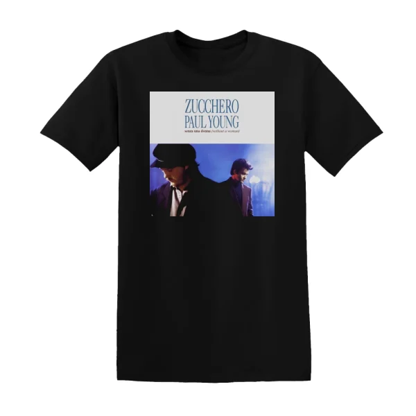Zucchero - Senza Una Donna Without A Woman Album Cover T-Shirt