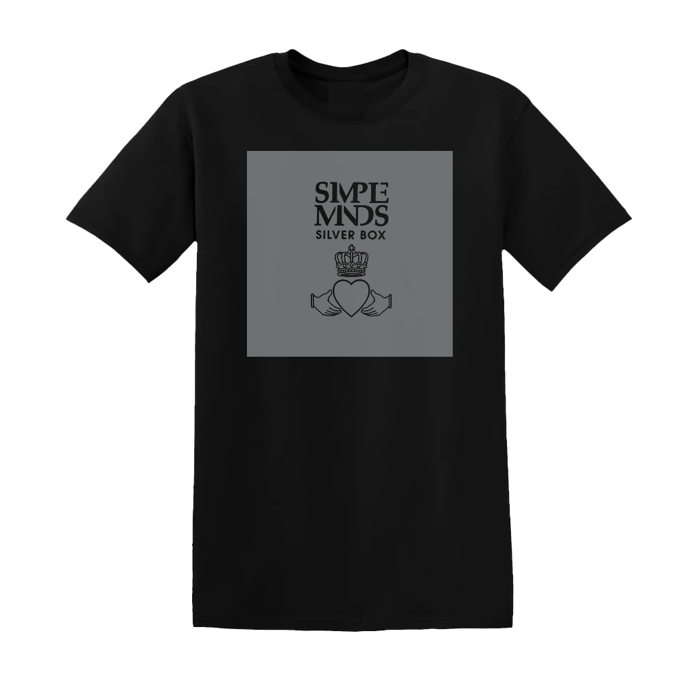 Simple Minds - Silver Box Album Cover T-Shirt