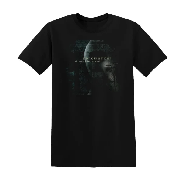 Zeromancer - Sinners International Album Cover T-Shirt