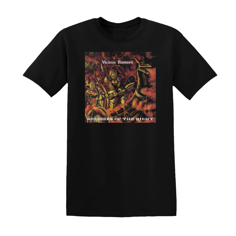 Vicious Rumors - Soldiers Of The Night Album Cover T-Shirt