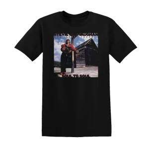 Stevie Ray Vaughan and Double Trouble - Soul To Soul 1 Album Cover T-Shirt