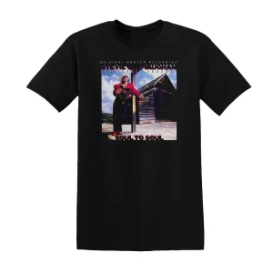Stevie Ray Vaughan and Double Trouble - Soul To Soul Album Cover T-Shirt