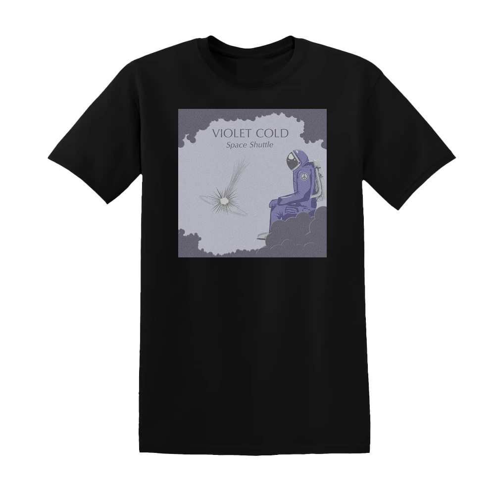 Violet Cold - Space Shuttle Album Cover T-Shirt