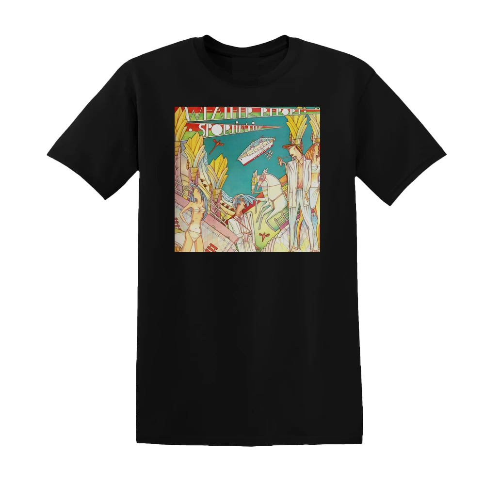 Weather Report - Sportin Life Album Cover T-Shirt