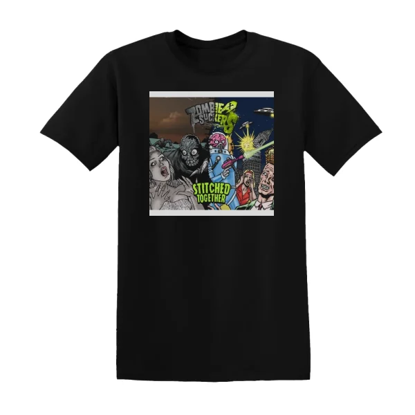 Zombiesuckers - Stitched Together Album Cover T-Shirt