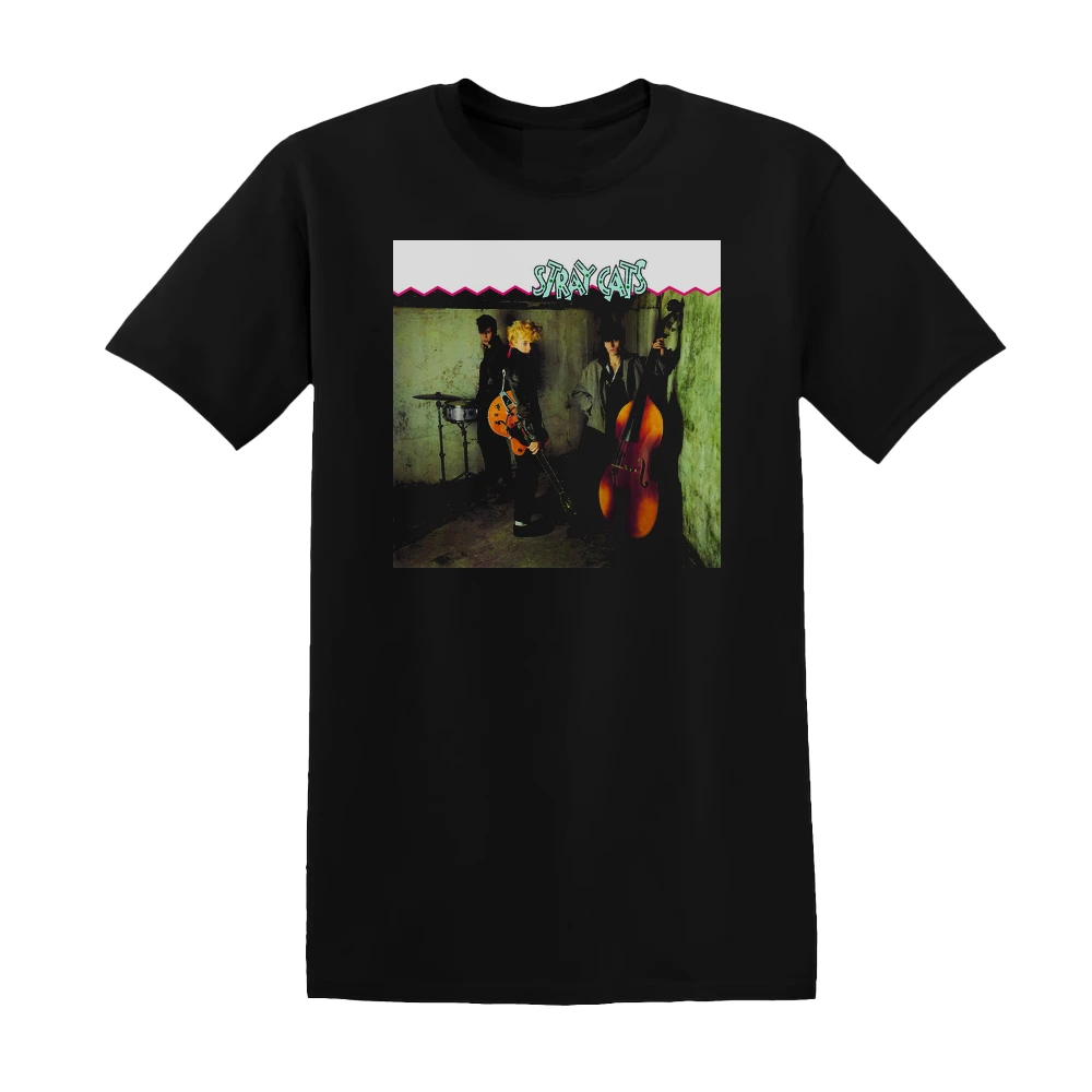 Stray Cats - Stray Cats Album Cover T-Shirt