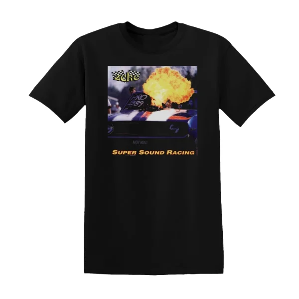 Zeke - Super Sound Racing Album Cover T-Shirt