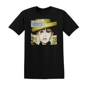 Visage - The Face   Very Best Of Visage Album Cover T-Shirt