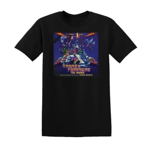 Vince DiCola - The Transformers The Movie Original Motion Picture Score Album Cover T-Shirt