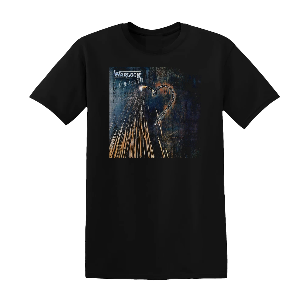 Warlock - True As Steel Album Cover T-Shirt