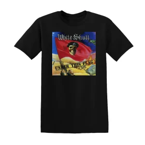 White Skull - Under This Flag Album Cover T-Shirt