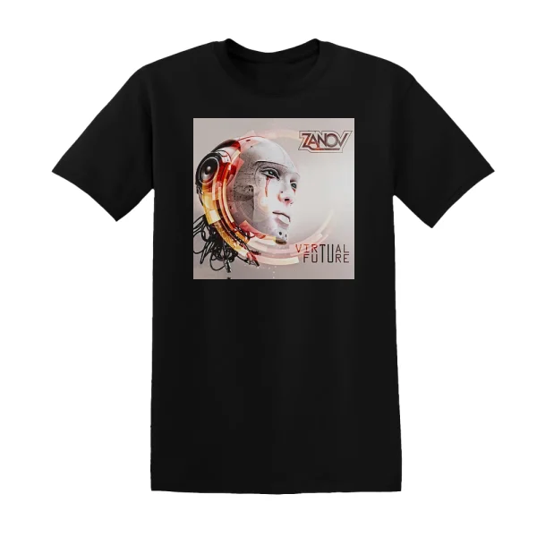 Zanov - Virtual Future Album Cover T-Shirt