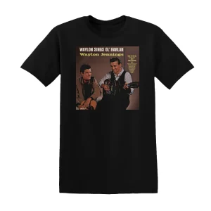 Waylon Jennings - Waylon Sings Ol Harlan Album Cover T-Shirt