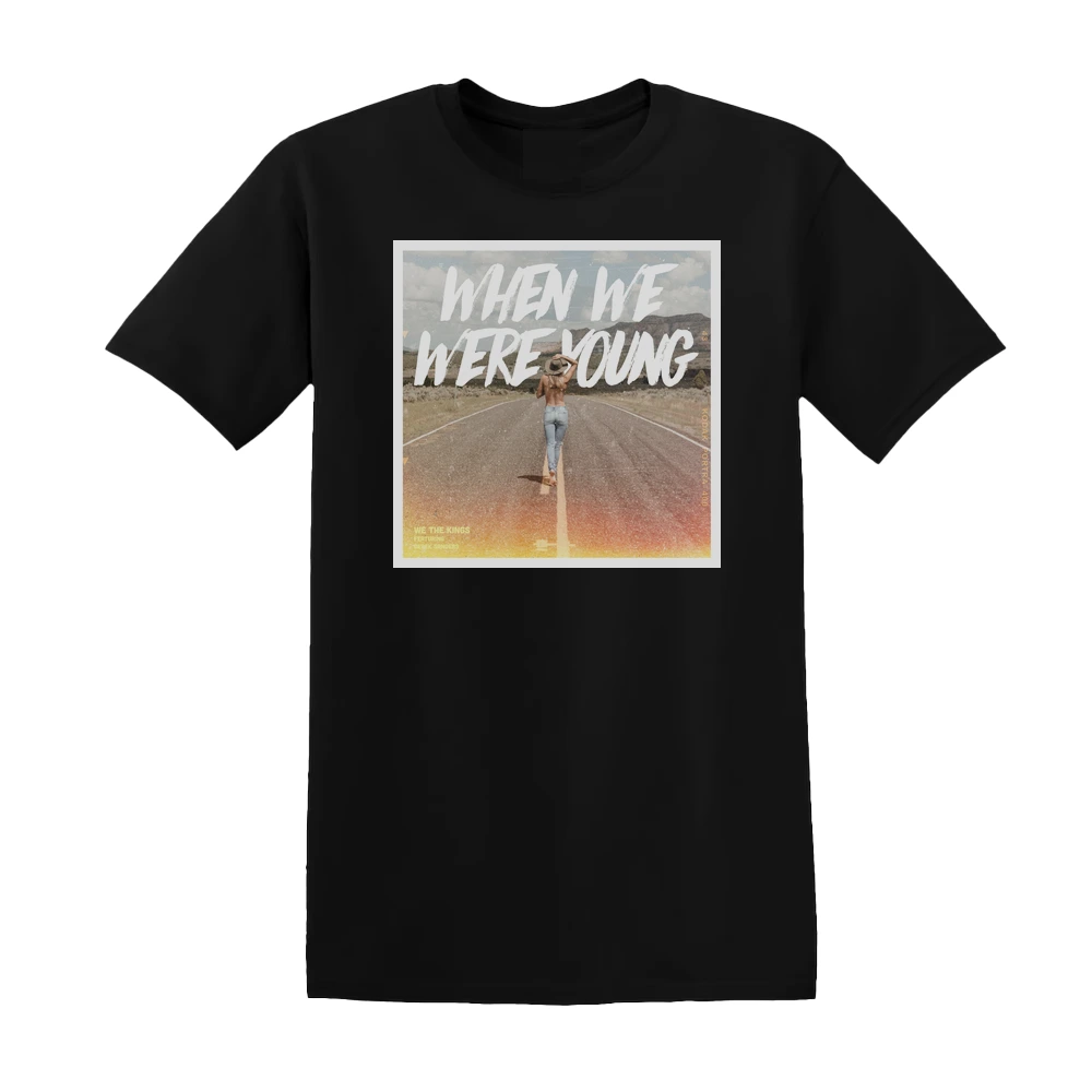 We the Kings - When We Were Young Album Cover T-Shirt