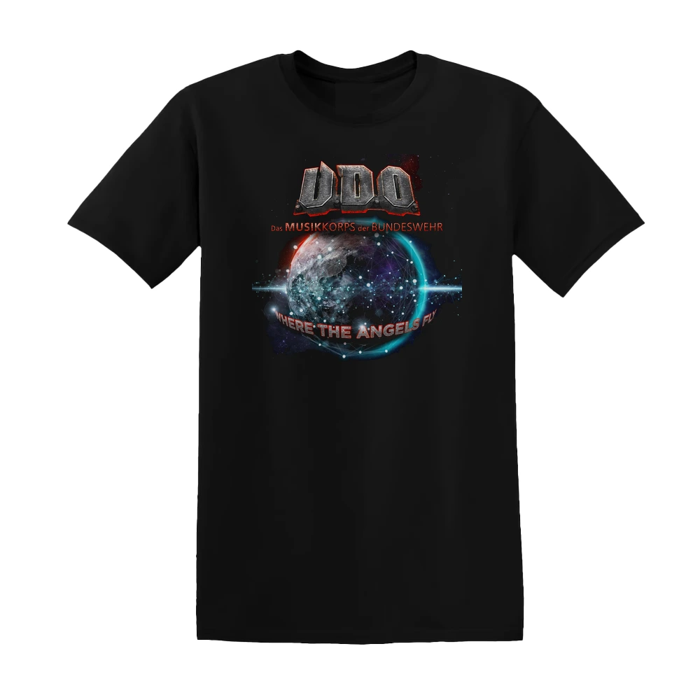 U.D.O. - Where The Angels Fly Album Cover T-Shirt