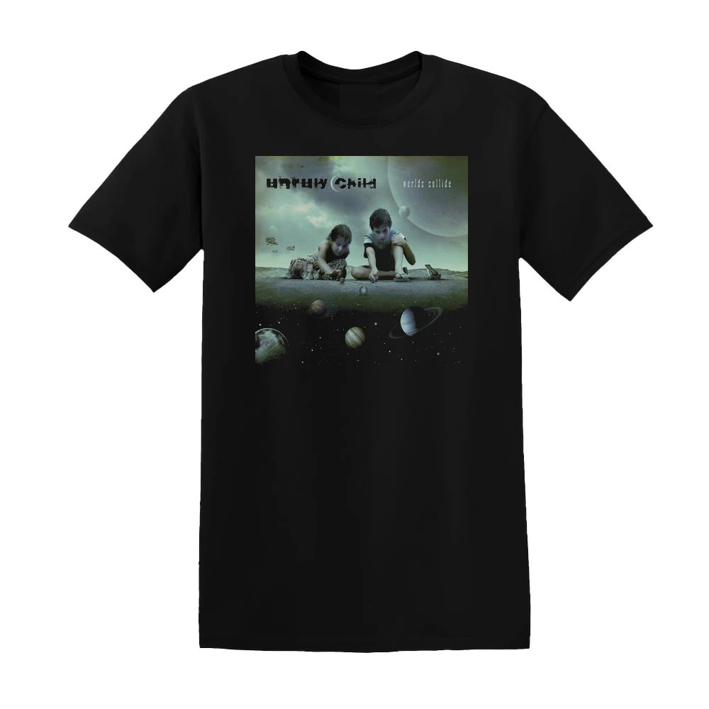Unruly Child - Worlds Collide Album Cover T-Shirt