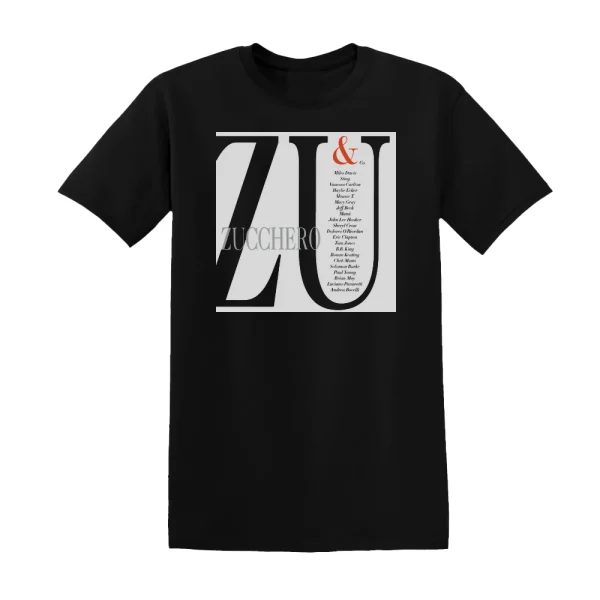 Zucchero - Zu  Co Album Cover T-Shirt